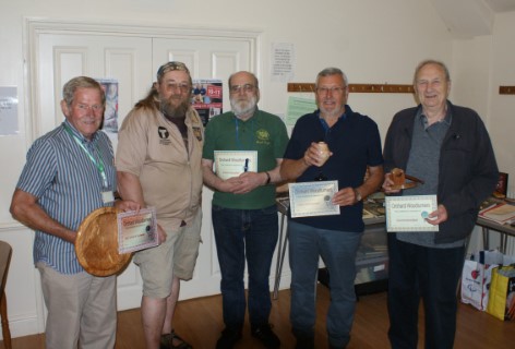 The June winners with Greg Moreton